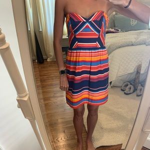 Shoshanna size 4 strapless dress